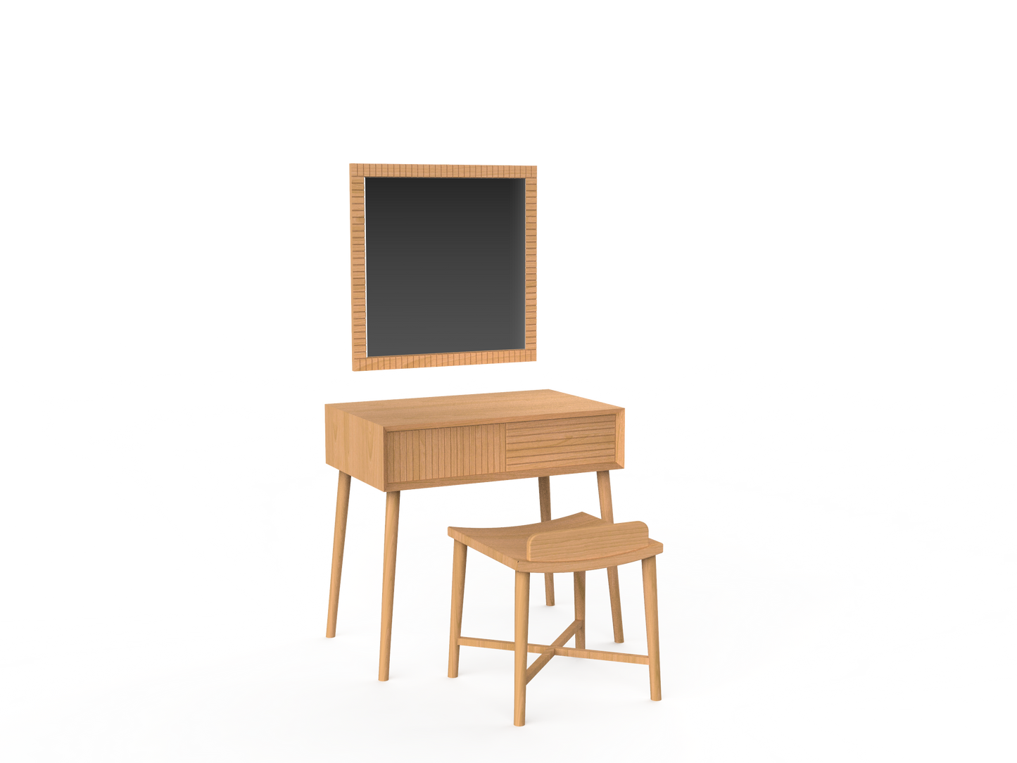 Desert Makeup Vanity and Chair