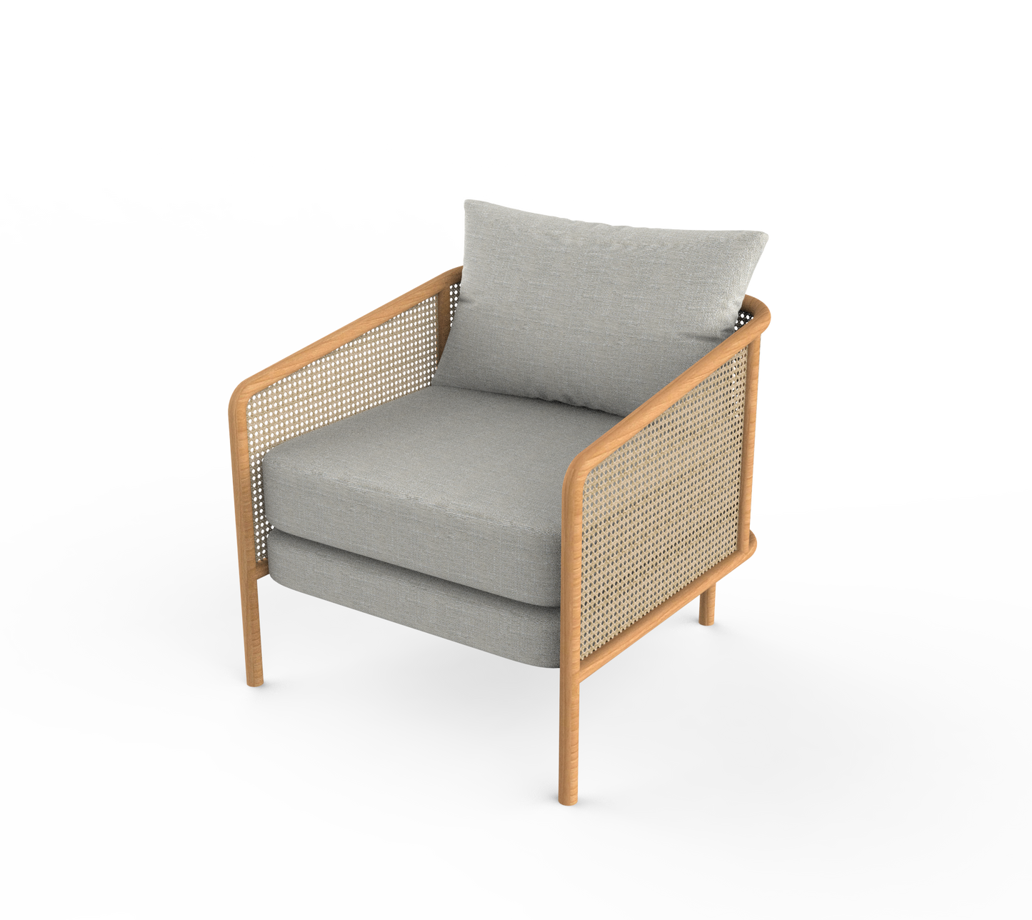 Tan Lounge Chair