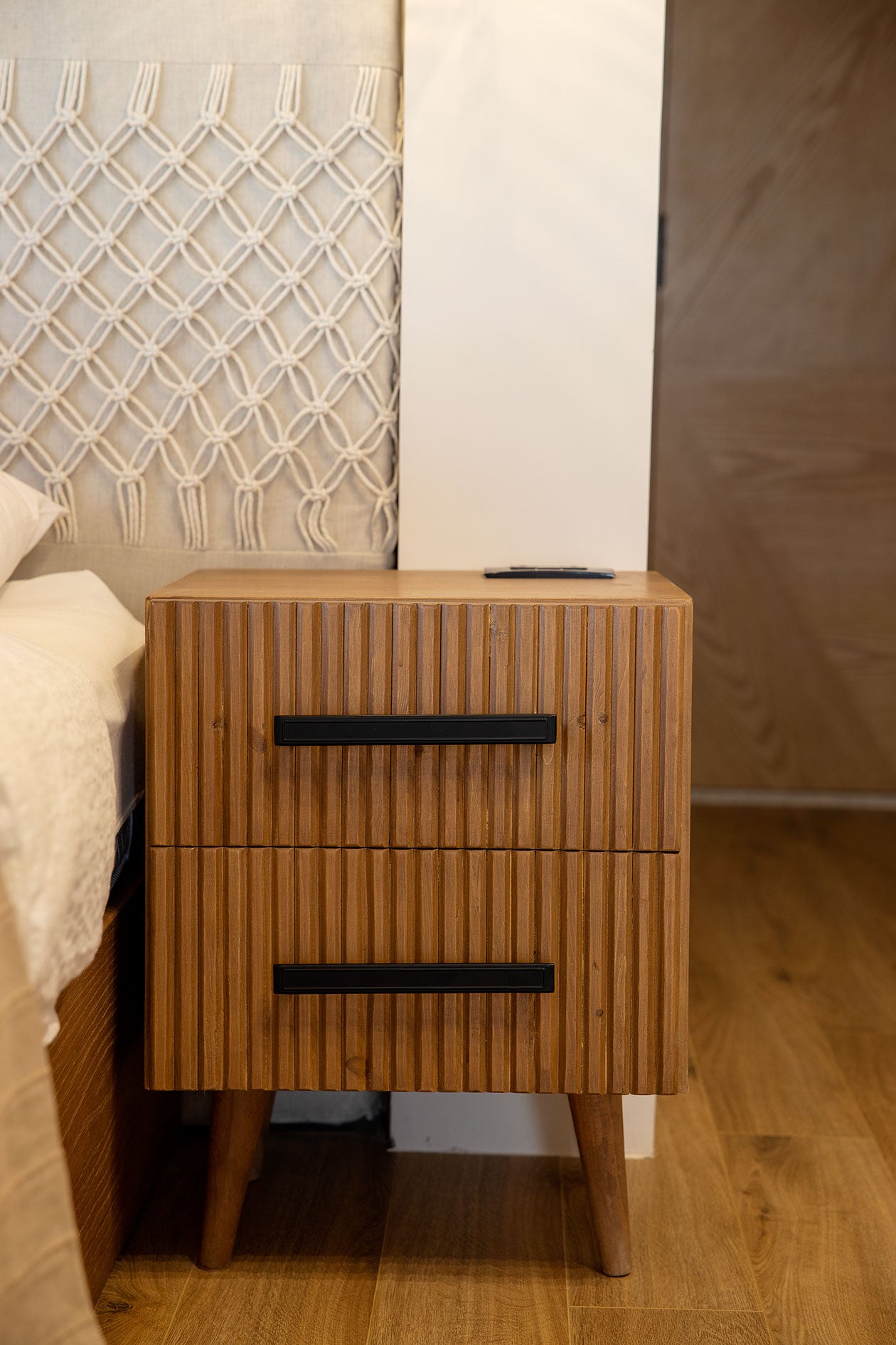 Tan Commode