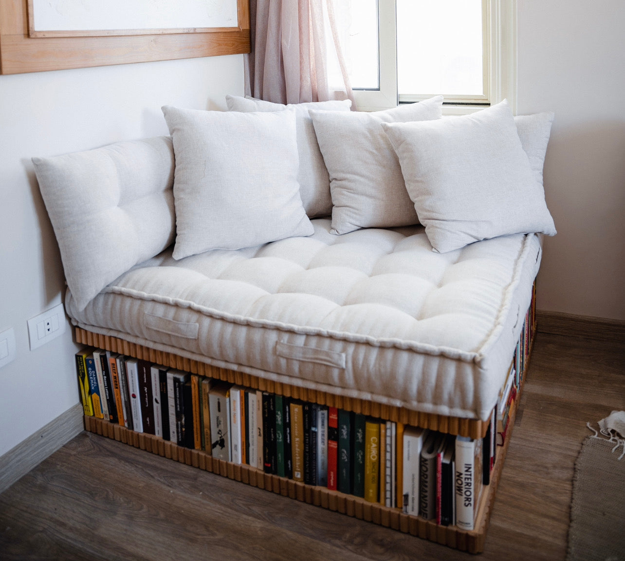 Milky Lounge Chair/ Reading Nook