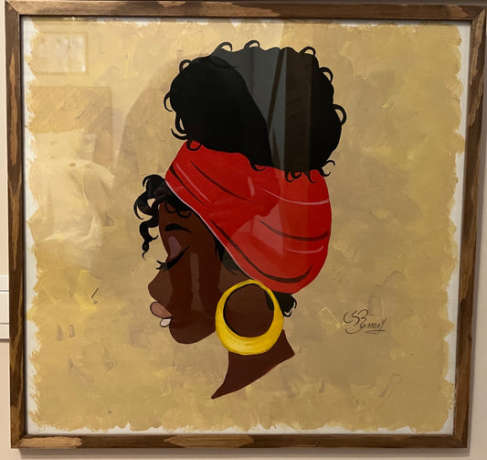 Ber Nubian Painting