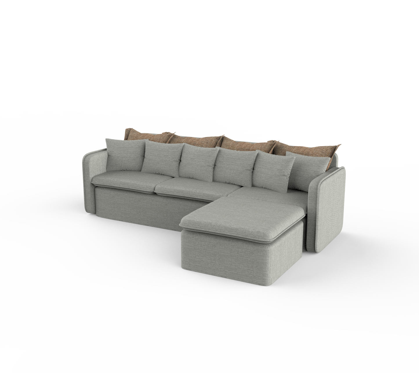 Coral sofa