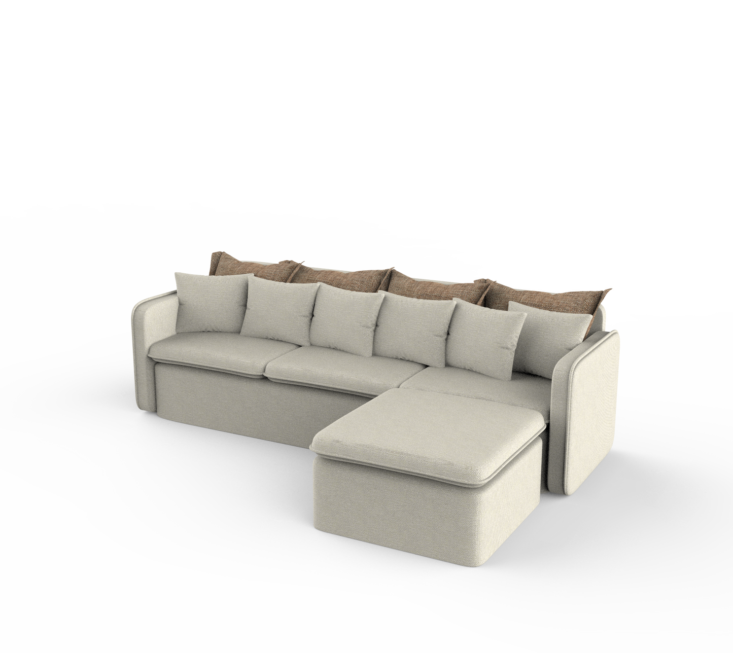 Coral sofa