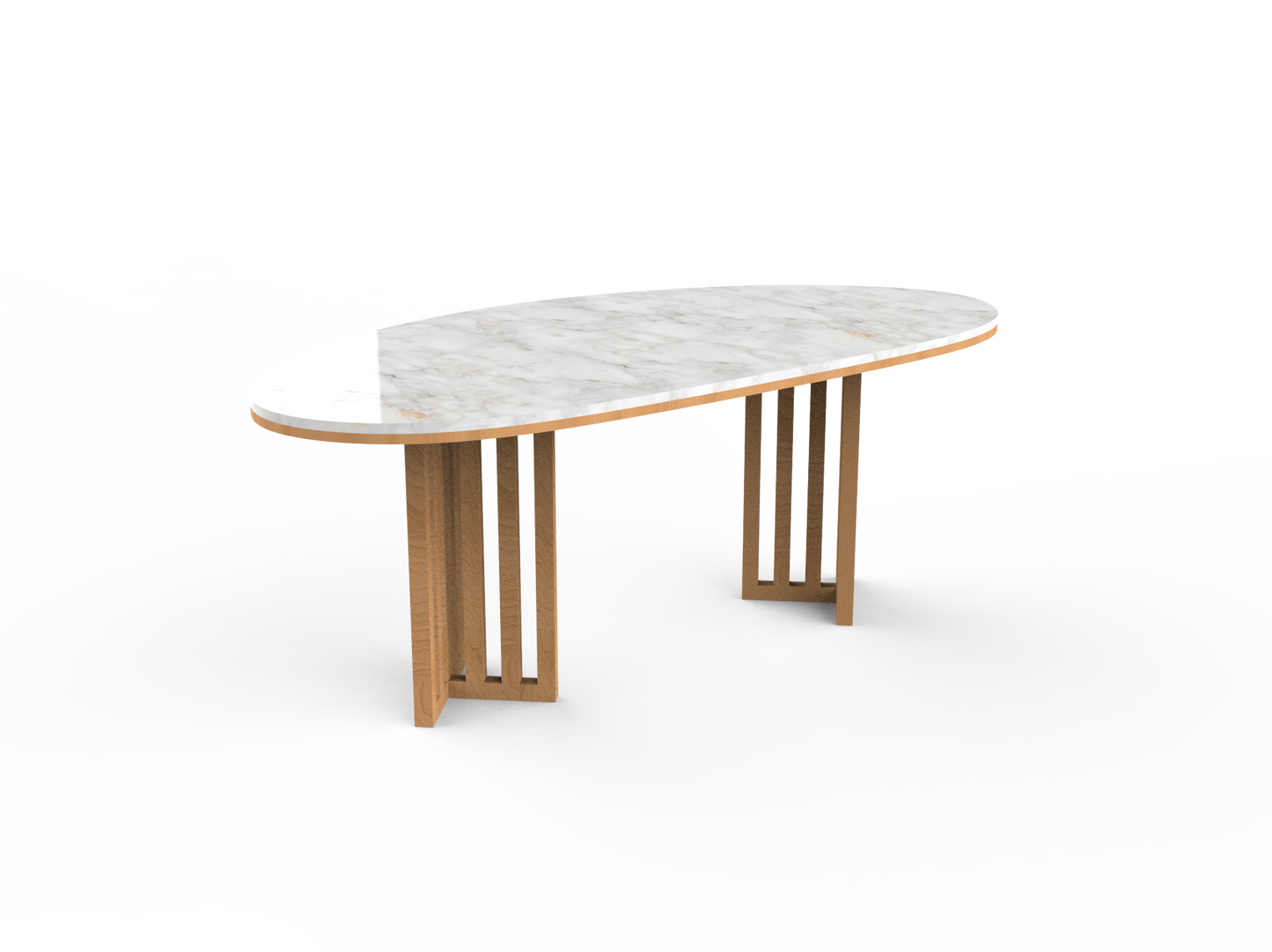 Milky Dining Table